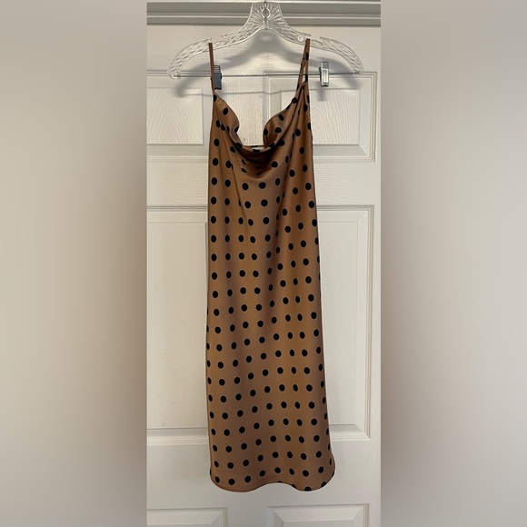 nicole miller brown polka dot dress Nellie Maxi Dress | Brown Polka Dot | Womens